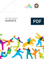 Karate: Sport Technical Manual