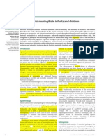 Acute Bacterial Meningitis in Infants and Children