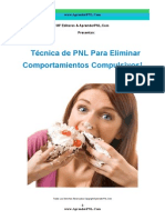 Técnica de PNL Para Eliminar Comportamientos Compulsivos