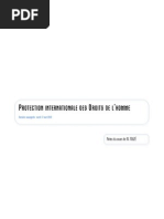 Download Protection internationale des Droits de lHomme - Cours 20092010 by La Machine SN26860809 doc pdf