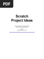 Scratch Project Ideas