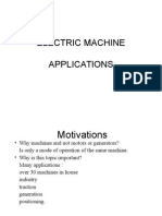 Electric Machine Applications