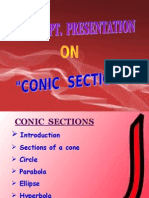 Maths PPT On Conic Section