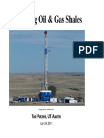 Producing Oil & Gas Shales: Tad Patzek, UT Austin