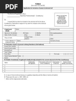 BLA 2 Form for Booth Level Agents | PDF | Government | Elections