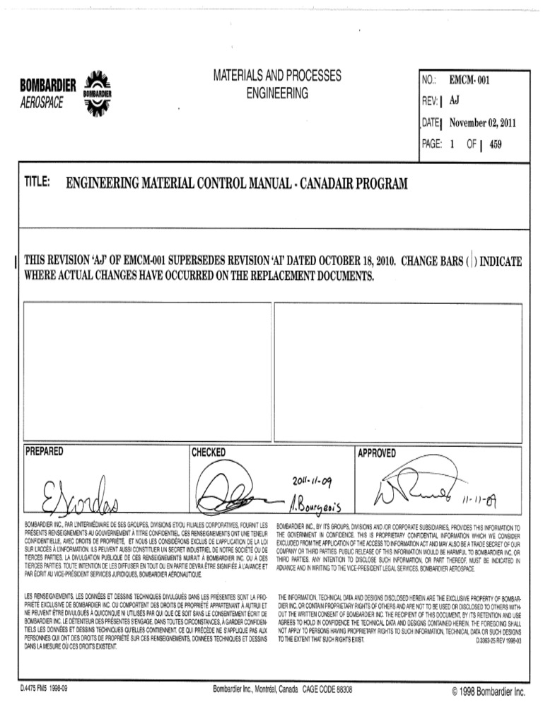 Emcm001 Aj PDF Shelf Life Specification (Technical Standard)