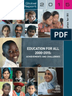 Education for All Report UNESCO 2015 