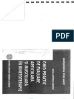 Ghid Evaluare Articulara Si Musculara in Kinetoterapie