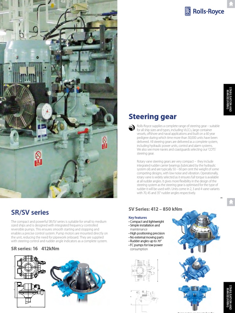 Steering Gear | PDF | Steering | Rudder