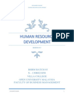 Human Resource Development