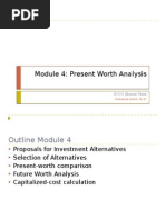 Download Module 4 Present Worth Analysis by Rhonita Dea Andarini SN26863125 doc pdf