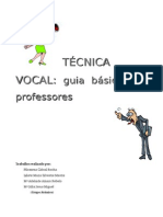 Tecnica Vocal