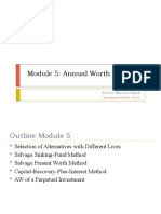 Module 5 Annual Worth Analysis