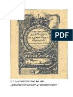 CONSTITUCIÓN 1812 Cuaderno Del Alumno