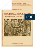 Rosanna Scavo - Storia Della Storiografia Dall'età Arcaica All'alto Medioevo