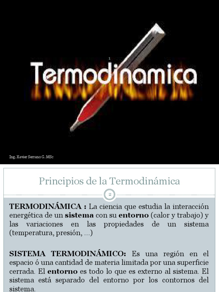 4.2 Termodinamica.pdf Termodinámica Las leyes de la