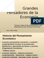 Grandes pensadores económicos