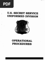 Redacted United States Secret Service Uniform Division Vehicle Pursuit and Use of Force Policies 