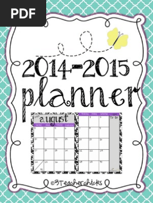 Free Year Long Planner