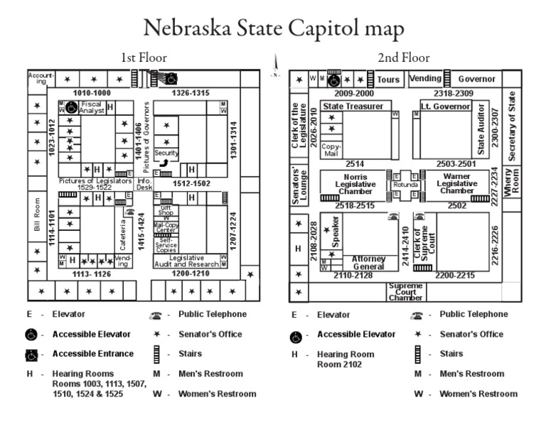 Capitol Map 2008 | PDF | United States Capitol | Politics Of The United