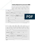 8086 Processor Timing Diagram Read Write