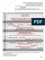 Facultatea de Arhitectura - Program Sesiune S2 2014-2015