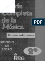 Teoria Completa de La Musica Dionisio de Pedro Vol 2