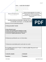 Anexa 5 - Datele Initiale Pentru Proiect, Lucrare