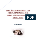 Informe Sistema Acusatorio y Personas Con Discapacidad Mental JUNIO 2013 Final