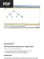 ITN Practice Skills Assessment - Packet Tracer Ejercicio