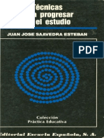 Saavedra Esteban Juan Jose - Tecnicas Para Progresar en El Estudio