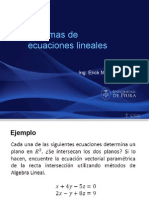 Sistemas de Ecuaciones Lineales