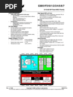 C 8051 F 310/1/2/3/4/5/6/7