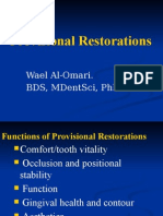 Provisional Restorations Functions and Materials