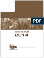 INFORME Sector de Oleaginosas y Trigo BOLIVIA 2014