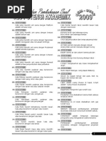 Jawaban Dan Pembahasan Soal USM STAN 2009 - 2014