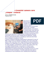 Camera Care Citeste Creierul