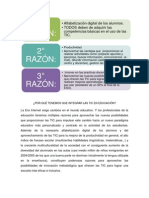 Por Qué Tenemos Que Integrar Las Tic en Educación