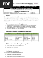 Plano de Gerenciamento de Aquisições (Procurement Management Plan)