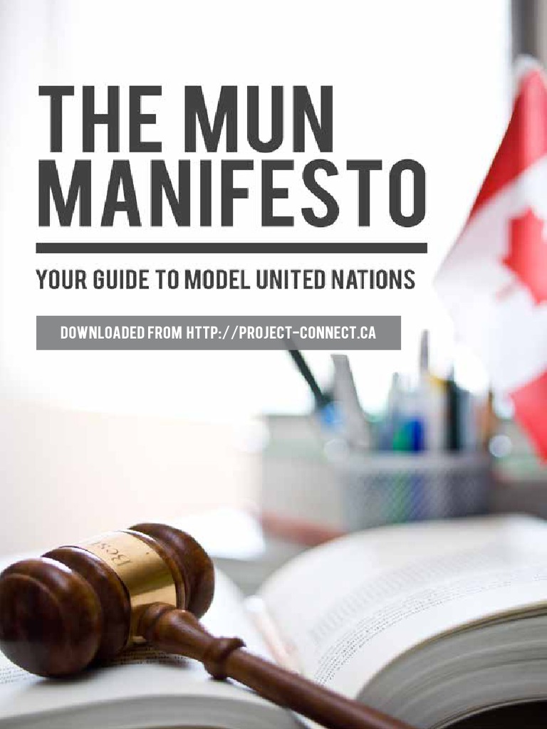 Mun Manifesto | PDF | United Nations Security Council | United Nations
