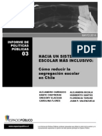 Hacia Un Sistema Escolar Inclusivo 2014 PDF