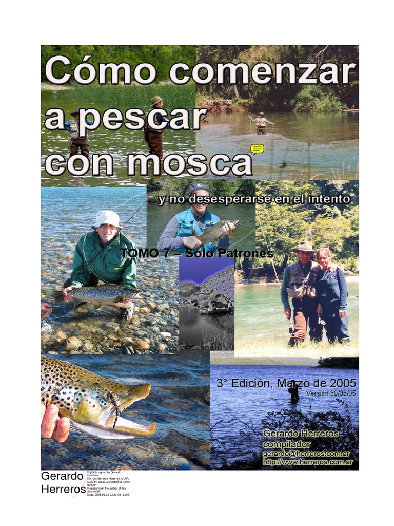 Como Comenzar A Pescar Con Mosca Patrones, PDF, Naturaleza