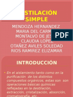 Destilacion Simple