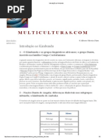 Introdução Ao Kimbundu