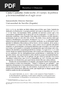 Reseña Inma Murcia