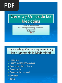 Tema 1 Erradicación de Los Prejuicios