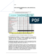 Análisis - TableroMonitoreoFEBRERO 2015 RAPI (Reparado) PDF