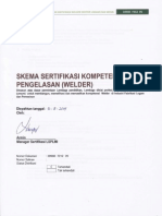 Skema Sertifikasi Pengelasan (Welder) LSPLMI PDF