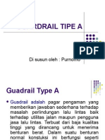 Guardrail Tipe A