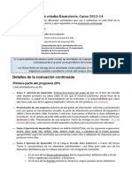 Detalles de La Evaluación